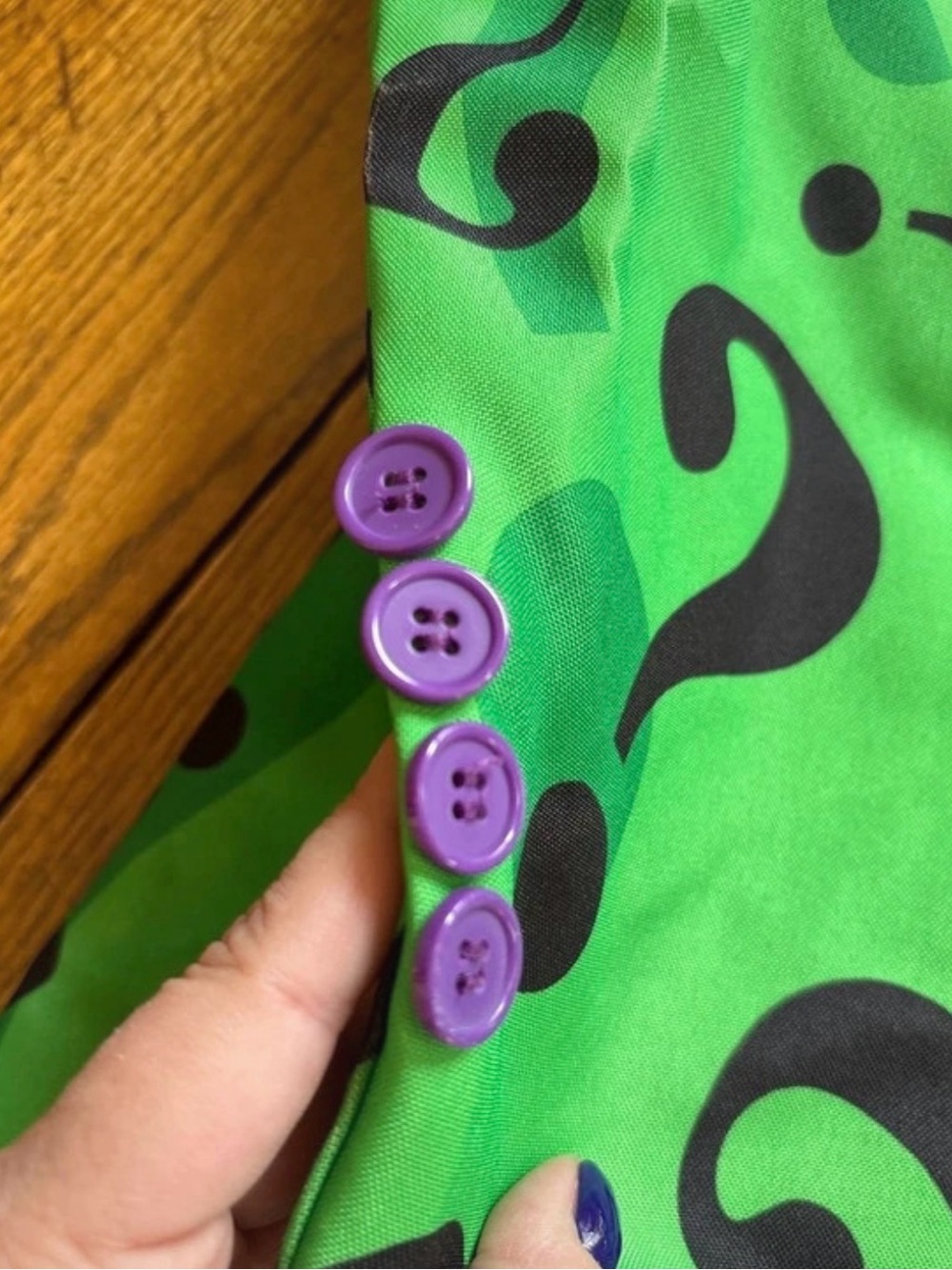 Spirit the Riddler costume - Picture 13 of 14